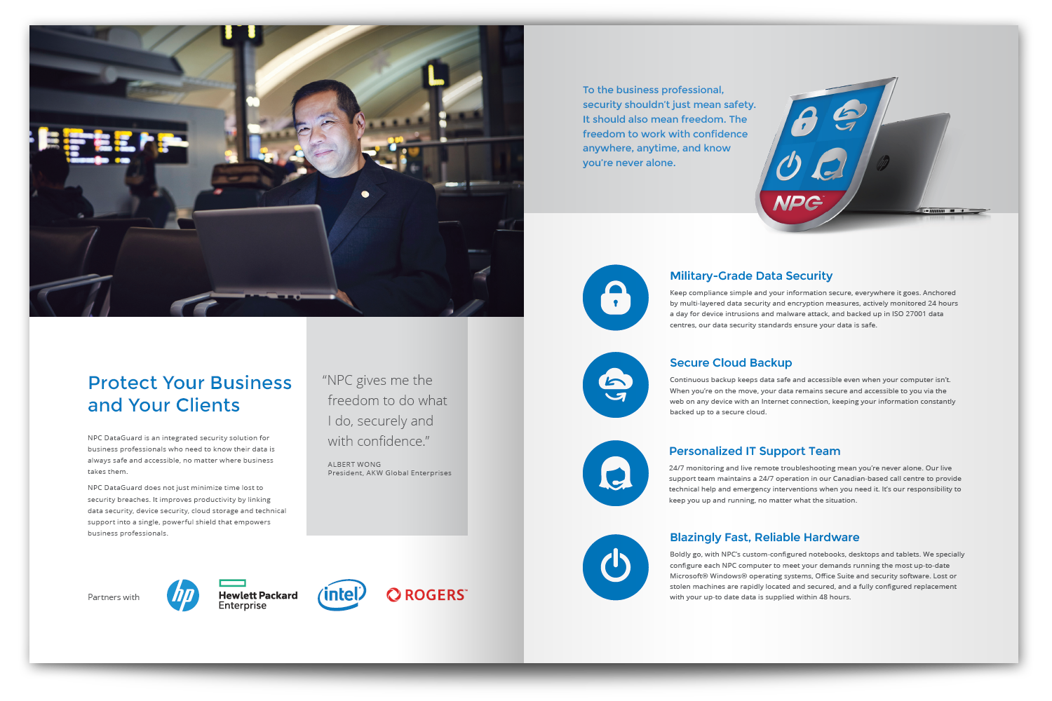 Brochure Spread