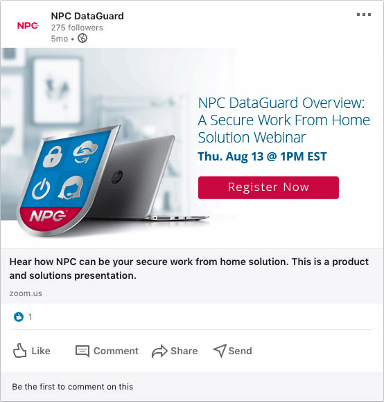 LinkedIn post