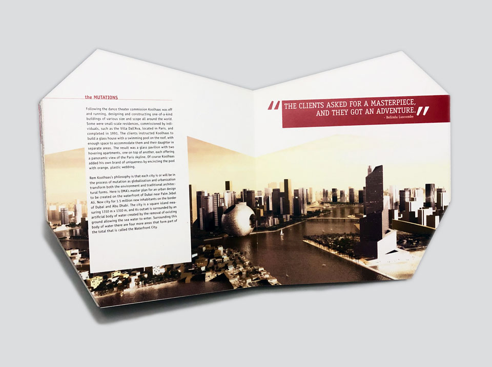 Mutations coffee table book page